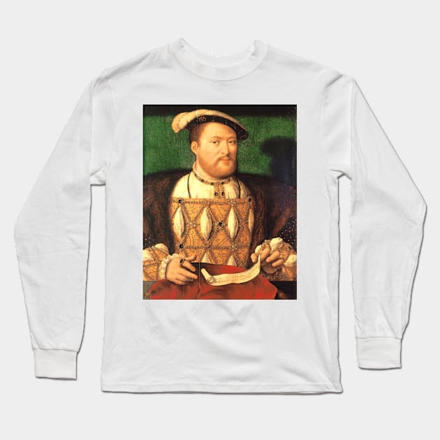 HENRY THE EIGTH Long Sleeve T-Shirt by truthtopower